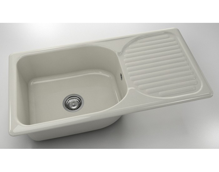 Mивка Classic 212, Polymer Marble, 11 Сив гранит, с включен сифон
