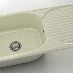  Mивка Classic 212, Granicite, 211 Silver Stone, с включен сифон  - Bucătărie