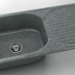  Mивка Classic 212, Granicite, 254 Slate, с включен сифон  - Bucătărie