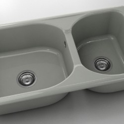  Mивка Classic 213, Polymer marble, 13 Инокс, с включен сифон  - Bucătărie