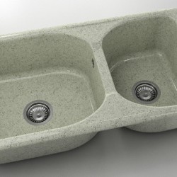  Mивка Classic 213, Granicite, 210 Pewter, с включен сифон  - Bucătărie