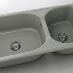  Mивка Classic 214, Polymer marble, 13 Инокс, с включен сифон  - Bucătărie