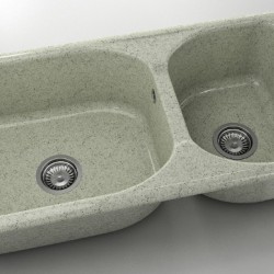  Mивка Classic 214, Granicite, 210 Pewter, с включен сифон  - Bucătărie