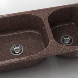  Mивка Classic 214, Granicite, 560 Merlot, с включен сифон  - Bucătărie