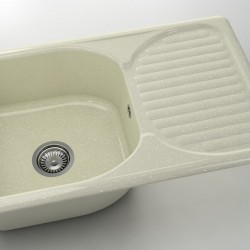  Mивка Classic 215, Granicite, 211 Silver Stone, с включен сифон  - Bucătărie