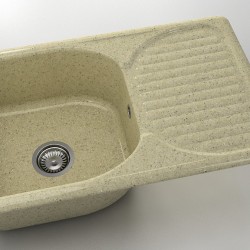  Mивка Classic 215, Granicite, 229 Sandcastle, с включен сифон  - Bucătărie