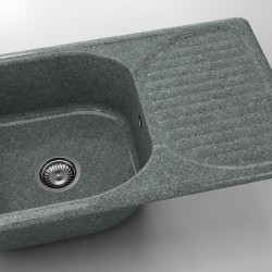  Mивка Classic 215, Granicite, 254 Slate, с включен сифон  - Bucătărie