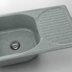  Mивка Classic 215, Granicite, 259 Platina, с включен сифон  - Bucătărie