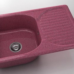  Mивка Classic 215, Granicite, 460 Violet, с включен сифон  - Bucătărie