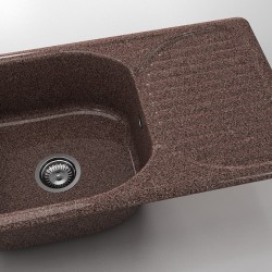  Mивка Classic 215, Granicite, 560 Merlot, с включен сифон  - Bucătărie