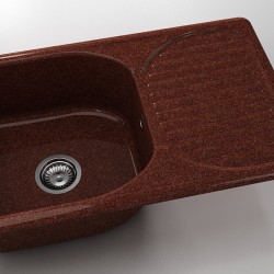  Mивка Classic 215, Granicite, 939 Brick wall, с включен сифон  - Bucătărie