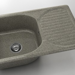  Mивка Classic 215, Granicite, 940 Space Gray, с включен сифон  - Bucătărie