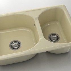  Mивка Classic 216, Granicite, 03 Жасмин, с включен сифон  - Bucătărie