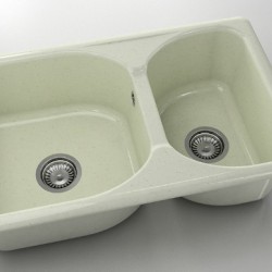  Mивка Classic 216, Granicite, 209 Arctic, с включен сифон  - Bucătărie