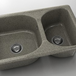  Mивка Classic 216, Granicite, 940 Space Gray, с включен сифон  - Bucătărie