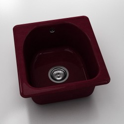 Мивка Classic 217, Polymer marble, 15 Кадифе, с включен сифон - Chiuvete