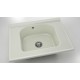 Mивка Classic 218, Polymer marble, 02 Полярен гранит, с включен сифон