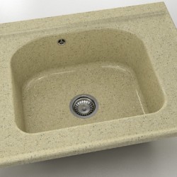  Mивка Classic 218, Granicite, 229 Sandcastle, с включен сифон  - Bucătărie