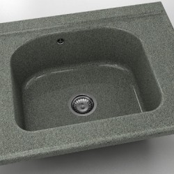  Mивка Classic 218, Granicite, 230 Rosetta Stone, с включен сифон  - Bucătărie