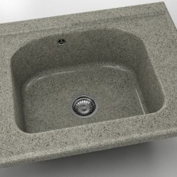  Mивка Classic 218, Granicite, 255 Tweed, с включен сифон  - Bucătărie