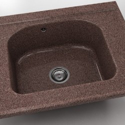  Mивка Classic 218, Granicite, 560 Merlot, с включен сифон  - Bucătărie