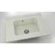 Mивка Classic 219, Polymer marble, 02 Полярен гранит, с включен сифон
