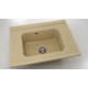 Mивка Classic 219, Polymer marble, 05 Капучино гранит, с включен сифон