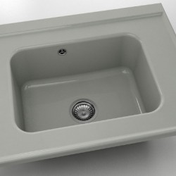  Mивка Classic 219, Polymer marble, 13 Инокс, с включен сифон  - Bucătărie