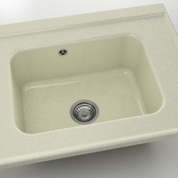  Mивка Classic 219, Granicite, 211 Silver Stone, с включен сифон  - Bucătărie