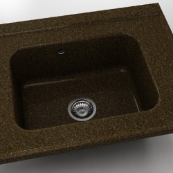  Mивка Classic 219, Granicite, 338 Brownie, с включен сифон  - Bucătărie