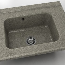  Mивка Classic 219, Granicite, 940 Space Gray, с включен сифон  - Bucătărie