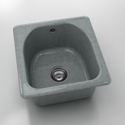 Мивка Classic 217, Granicite, 251 City Grey, с включен сифон  - Chiuvete