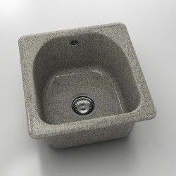 Мивка Classic 217, Granicite, 255 Tweed, с включен сифон  - Chiuvete