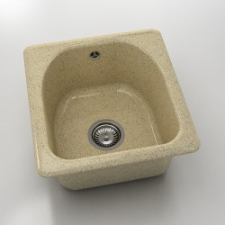 Мивка Classic 217, Granicite, 300 Sandy Beach, с включен сифон  - Chiuvete