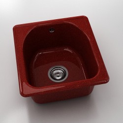 Мивка Classic 217, Granicite, 530 Firebrick, с включен сифон  - Chiuvete