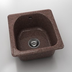 Мивка Classic 217, Granicite, 560 Merlot, с включен сифон  - Chiuvete