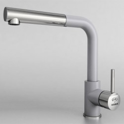 Смесител за кухня с изтеглящ се душ Impact 68936, Fat Granite, 1006 Сив - Bucătărie