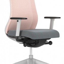 Офис стол Souly Mesh Light Grey - Scaune de birou