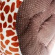 Детски плюшен фотьойл Smart Brown Giraffe