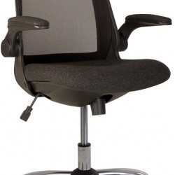 Работен офис стол Glory Black Chrome - Scaune de birou