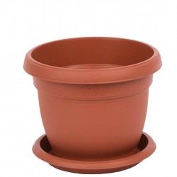 Саксия Daliia-F24 с подложка - Decorațiuni