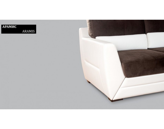 Ъглов диван Aramis BM, с ракла, разтегателен