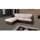 Ъглов диван Elegance - 1 BM, с ракла, разтегателен