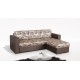 Ъглов диван Elegance - 1 BM, с ракла, разтегателен