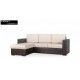 Ъглов диван Elegance - 1 BM, с ракла, разтегателен