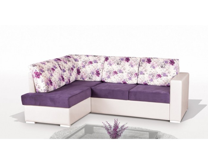 Ъглов диван Elegance - Lux BM, с ракла, разтегателен