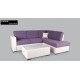 Ъглов диван Elegance BM, с ракла, разтегателен