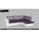 Ъглов диван Elegance BM, с ракла, разтегателен