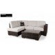 Ъглов диван Elegance BM, с ракла, разтегателен