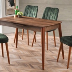 Трапезен стол Nil с дървени крака 2510 - Scaune de dining